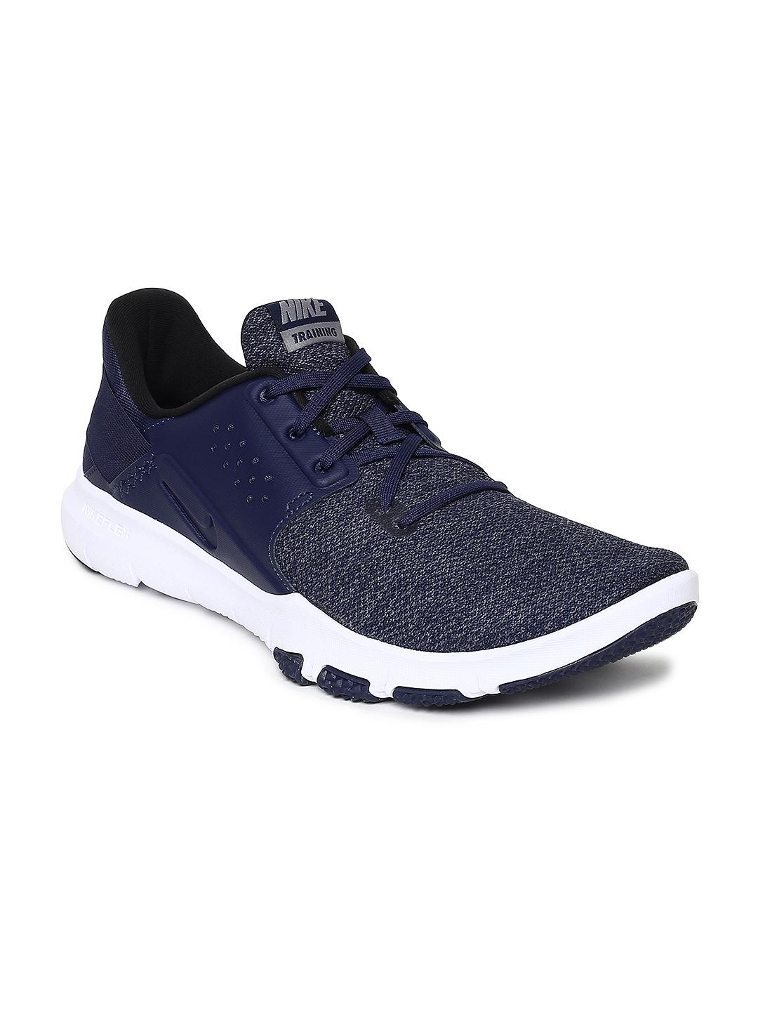 Buy Nike Men Navy Blue NIKE FLEX CONTROL TR3 Training or Gym Shoes