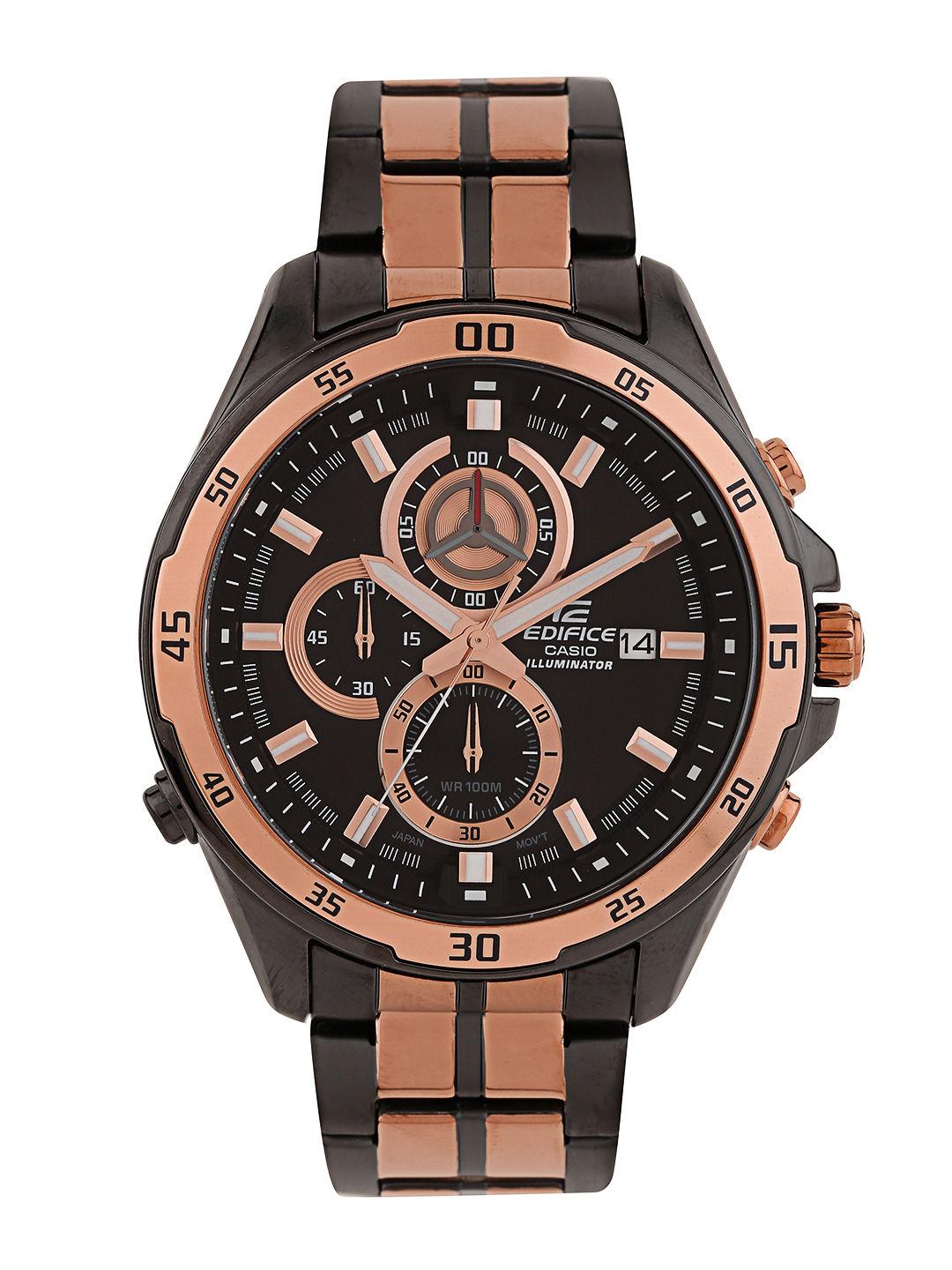 Buy CASIO Edifice Men Copper-Toned Analogue Watch EX253 - Watches