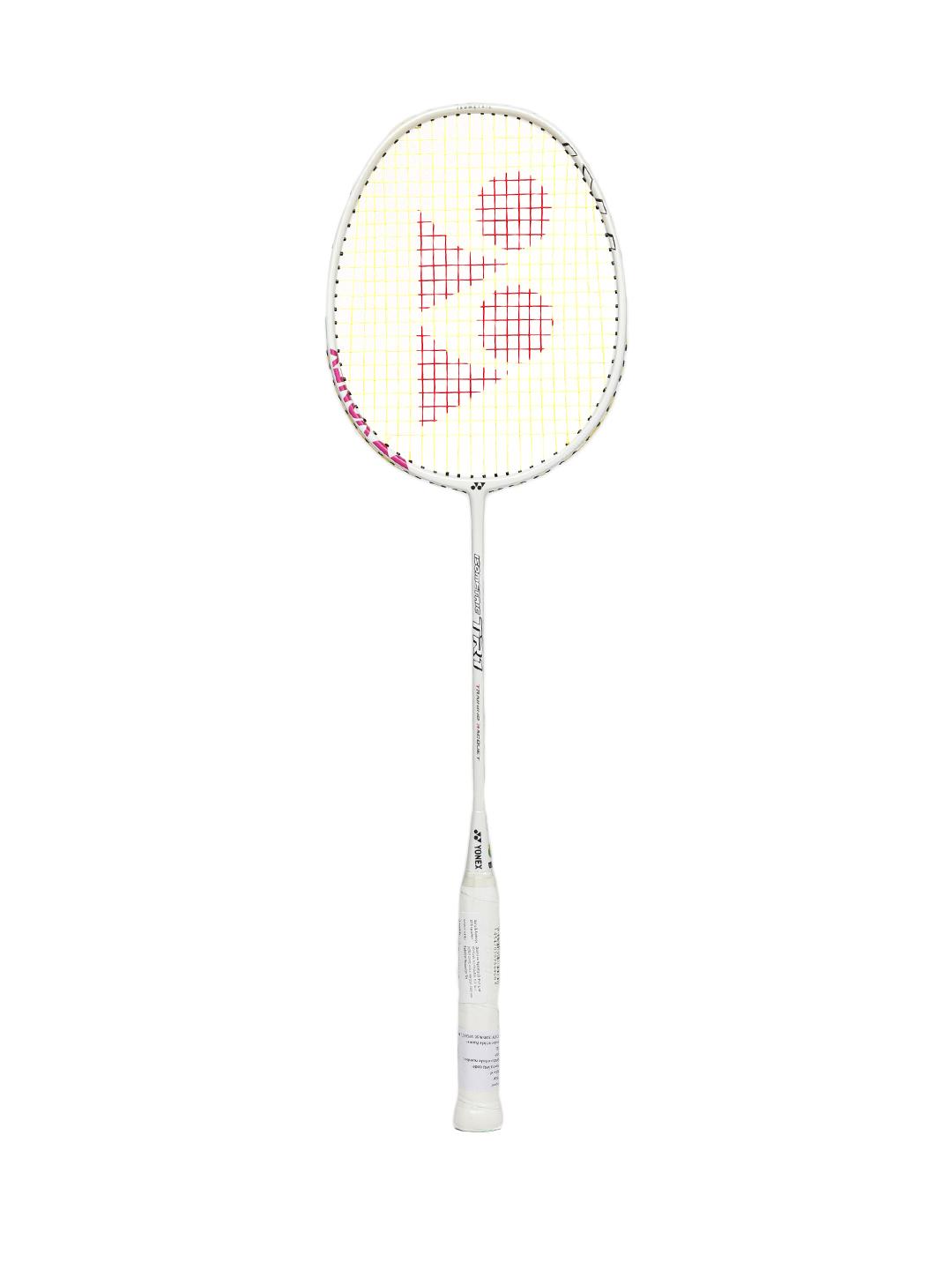 Buy YONEX Unisex White Isometric TR1 Badminton Racquet - Badminton