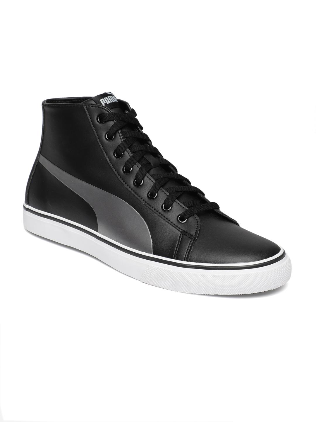 Buy Puma Men Black Carve Mid SL Sneakers - Casual Shoes for Men 8477741 |  Myntra
