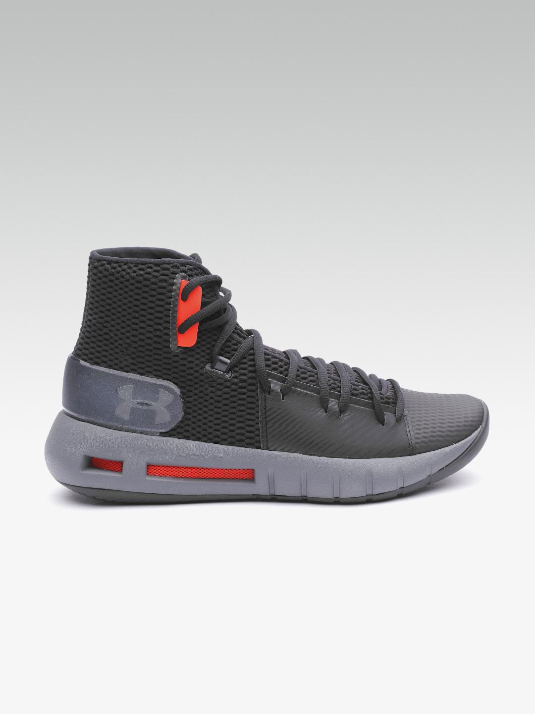 Buy UNDER ARMOUR Men Black UA HOVR Havoc Mid-Top Basketball Shoes