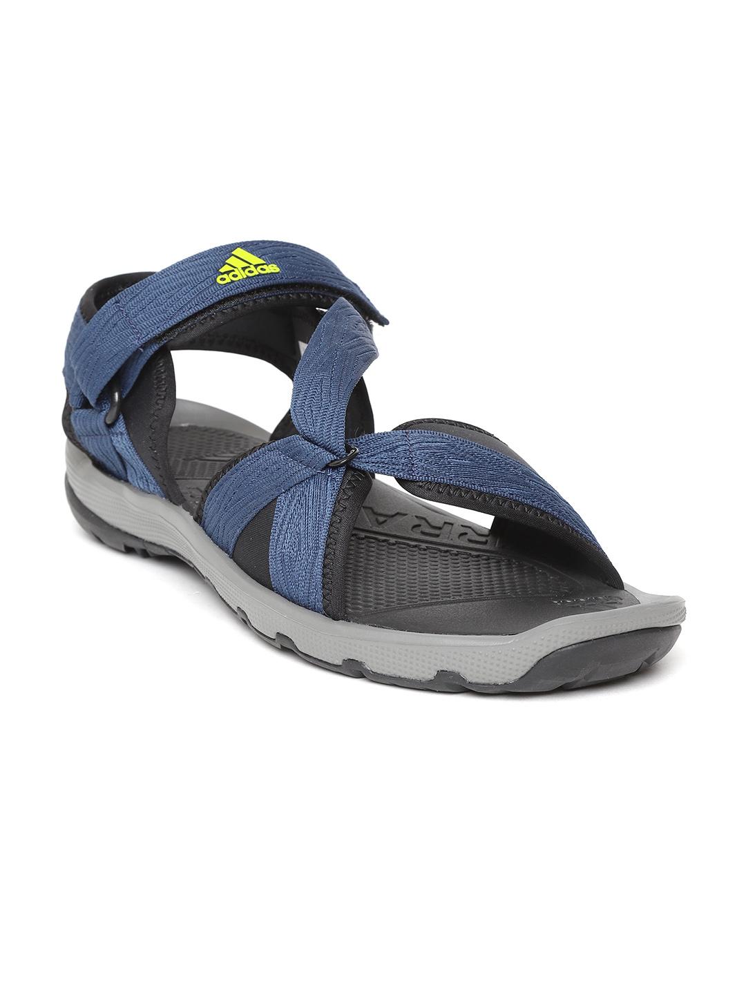 Buy ADIDAS Men Navy Blue Black Terra Sport 19 Sandals Sandals