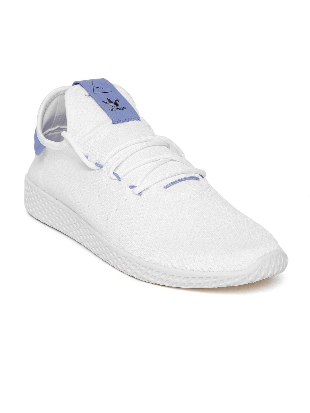 Buy ADIDAS Originals Men White Pharrell Williams Tennis HU Shoes