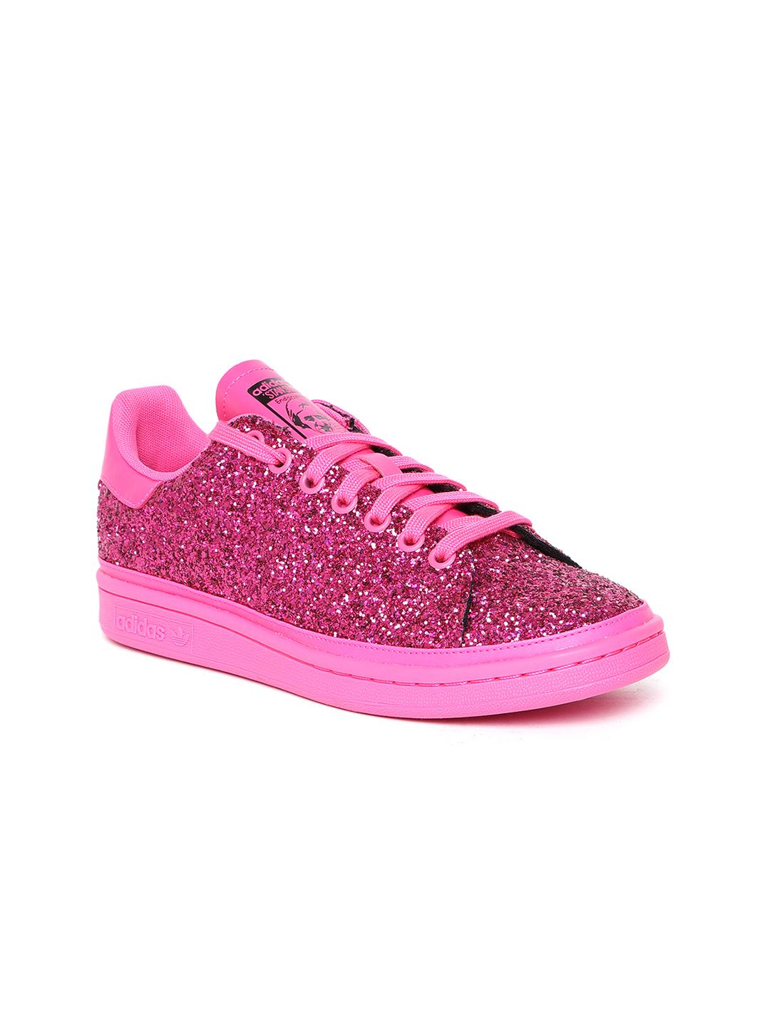 Buy ADIDAS Originals Women Pink Stan Smith Shimmer Sneakers