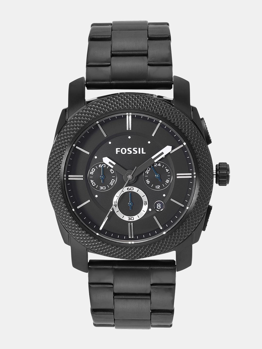 Buy Fossil Men Black Chronograph Watch FS4552_SOR Watches for