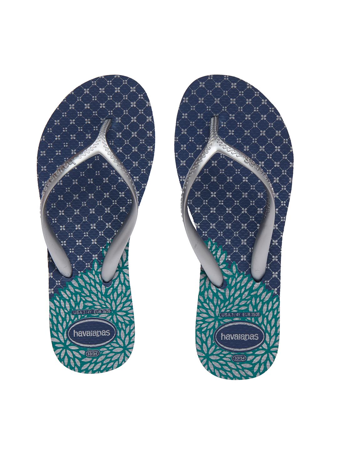 Sandals Havaianas Highlight Havaianas Women Highlight II Blue
