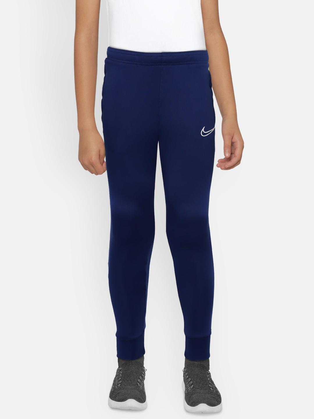 Buy Nike Boys Blue Dri-FIT Academy Track Pants Track Pants for