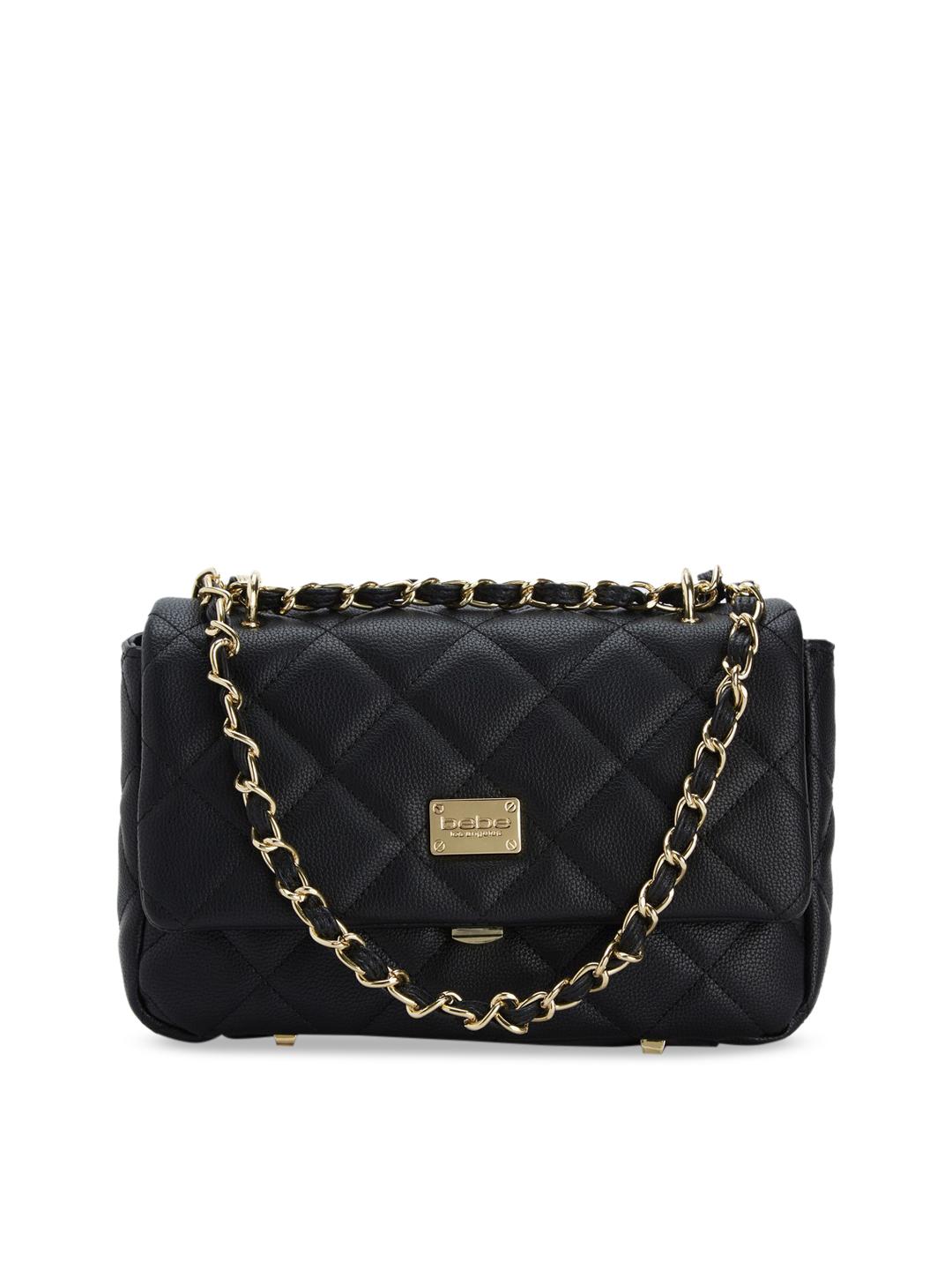 HOT Sling Bag Bebe Black Bag Buy Bebe Black Solid Sling Bag