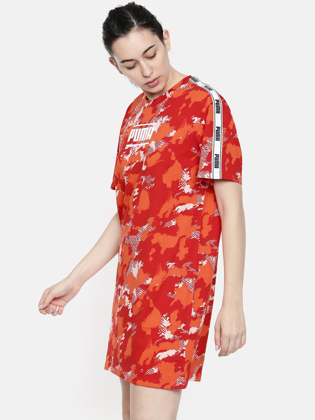 open lace back dress Puma Women's PBAE Dress Red / Xs main image 0