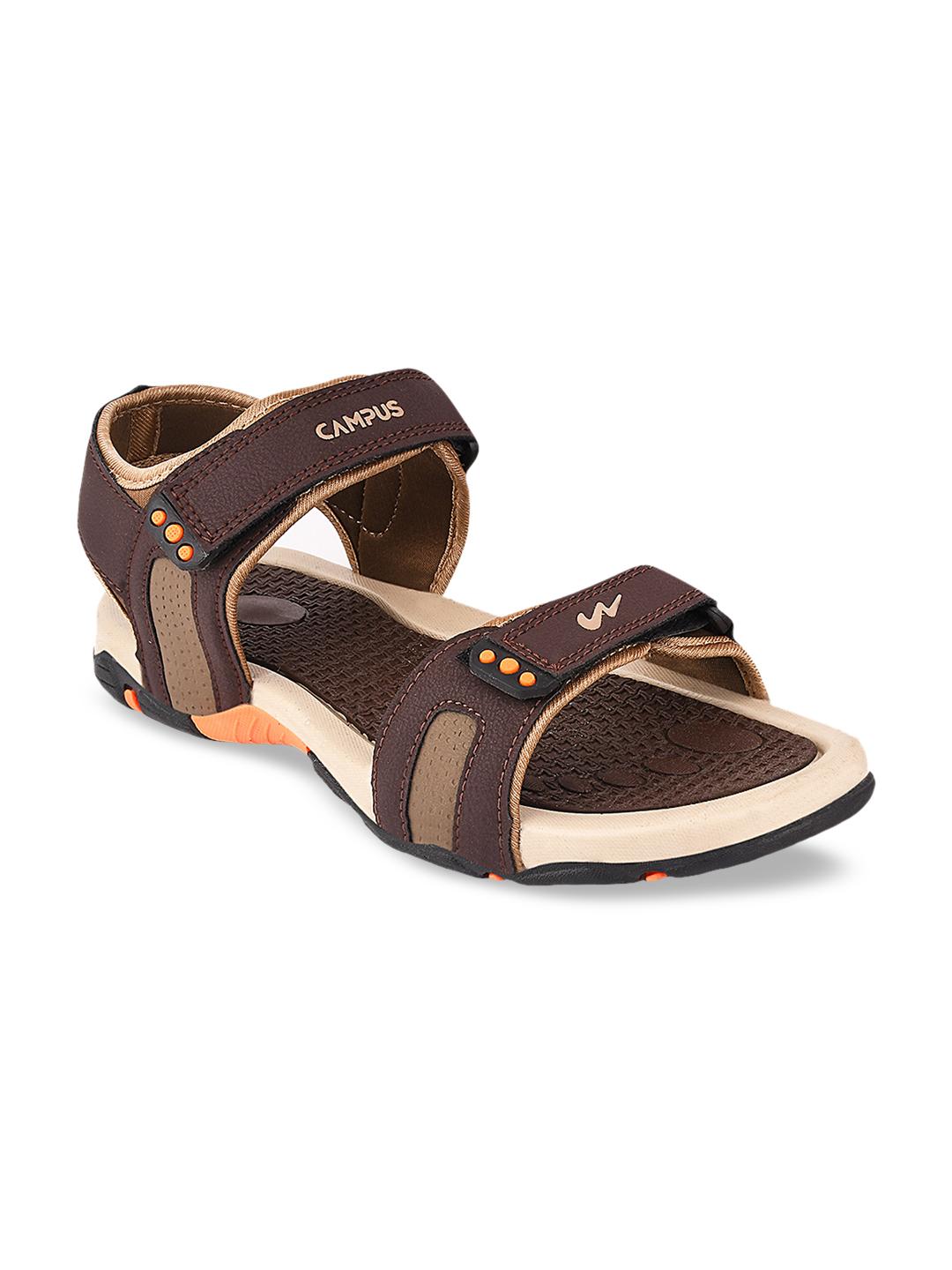Buy Campus Men XPERIA-2 Brown Sports Sandals - Sandals for Men