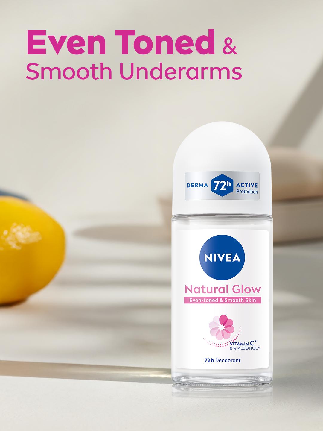 Buy NIVEA Women Natural Glow Smooth Skin 48h Protection Deodorant