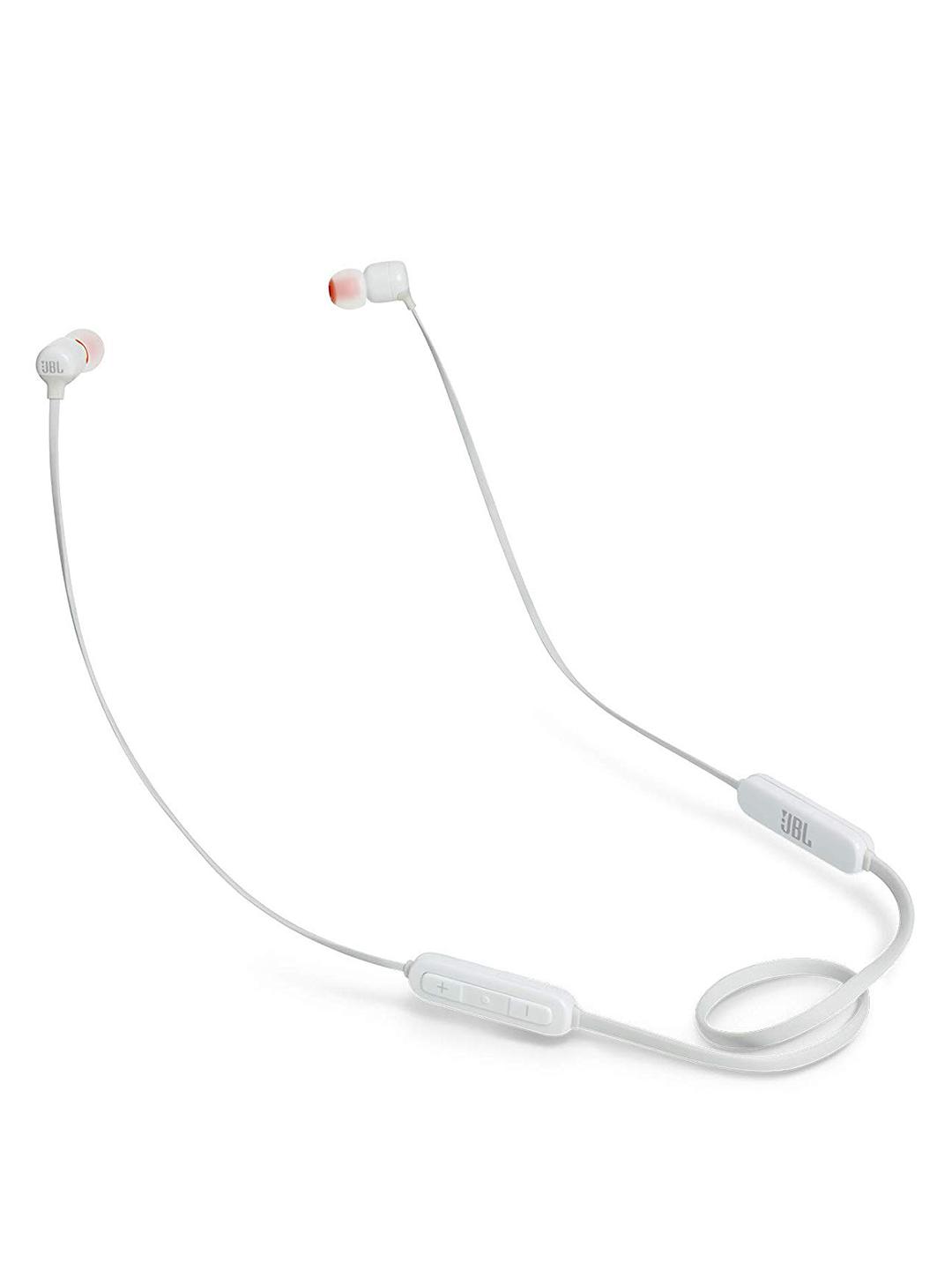 Buy JBL Unisex White T160BT Pure Bass Wireless in-Ear Headphones