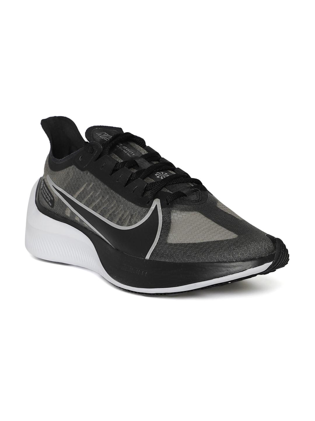 Buy Nike Men Black Silver ZOOM GRAVITY Running Shoes Sports