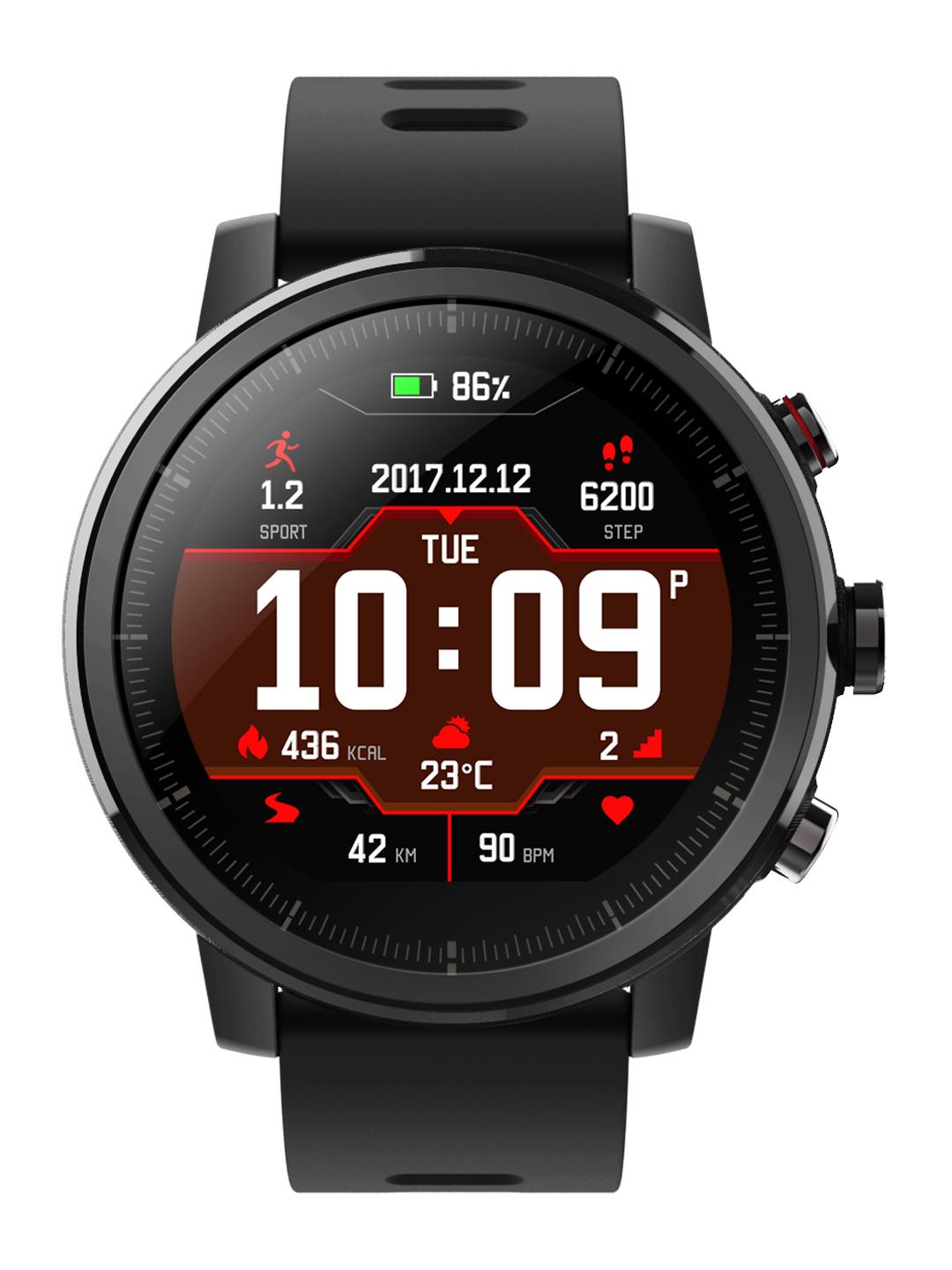 Buy Amazfit Unisex Black Huami Stratos Smart Watch A1619 Smart