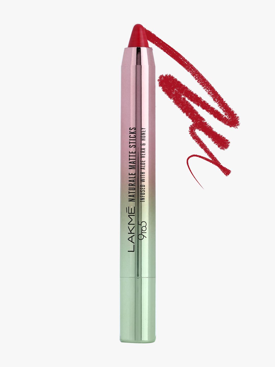 Buy Lakme 9 To 5 Naturale Matte Sticks Fuchsia Alley Lipstick