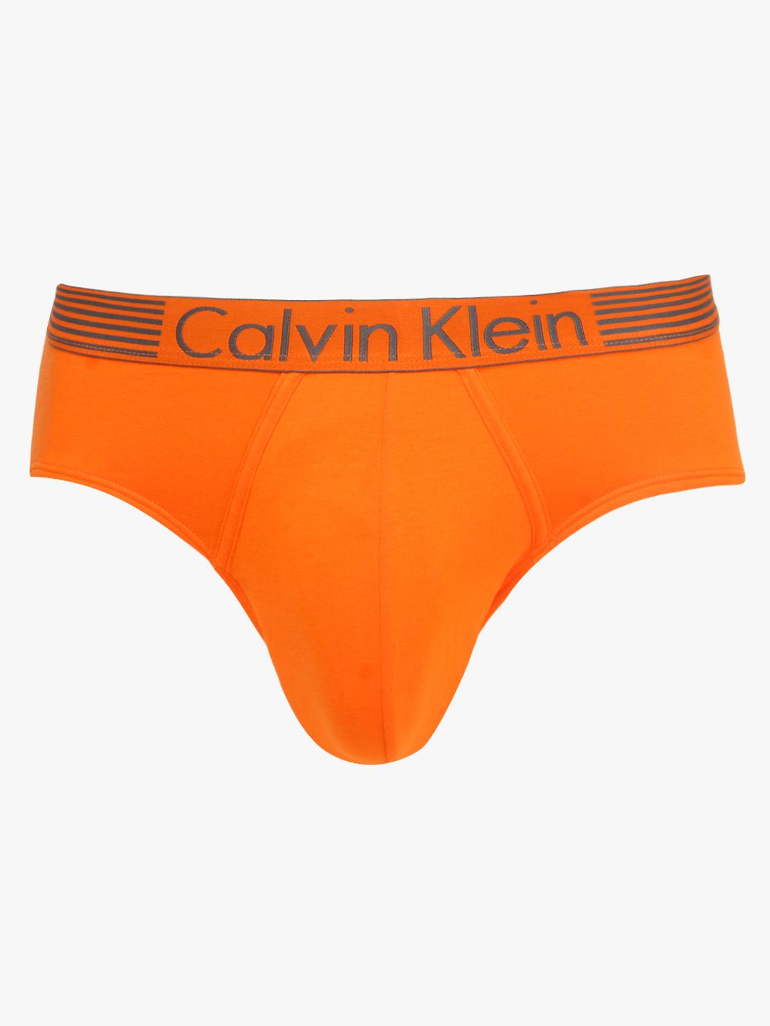 Buy Orange Solid Brief Briefs for Men 7982271 Myntra