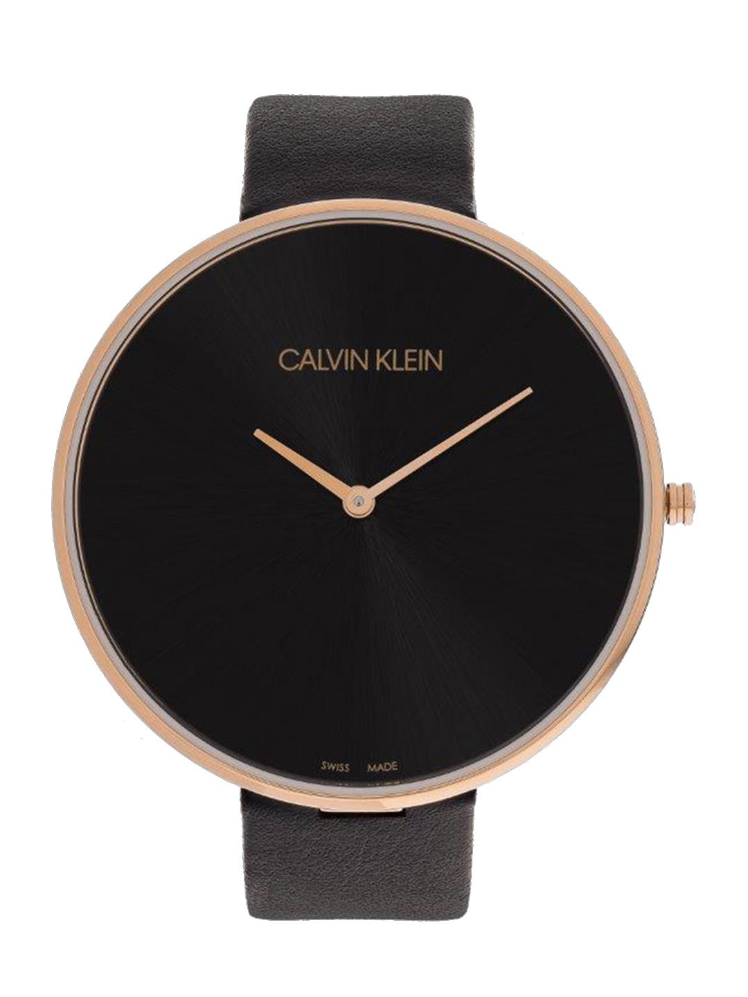 Buy Calvin Klein Full Moon Women Black Analogue Watch K8Y236C1