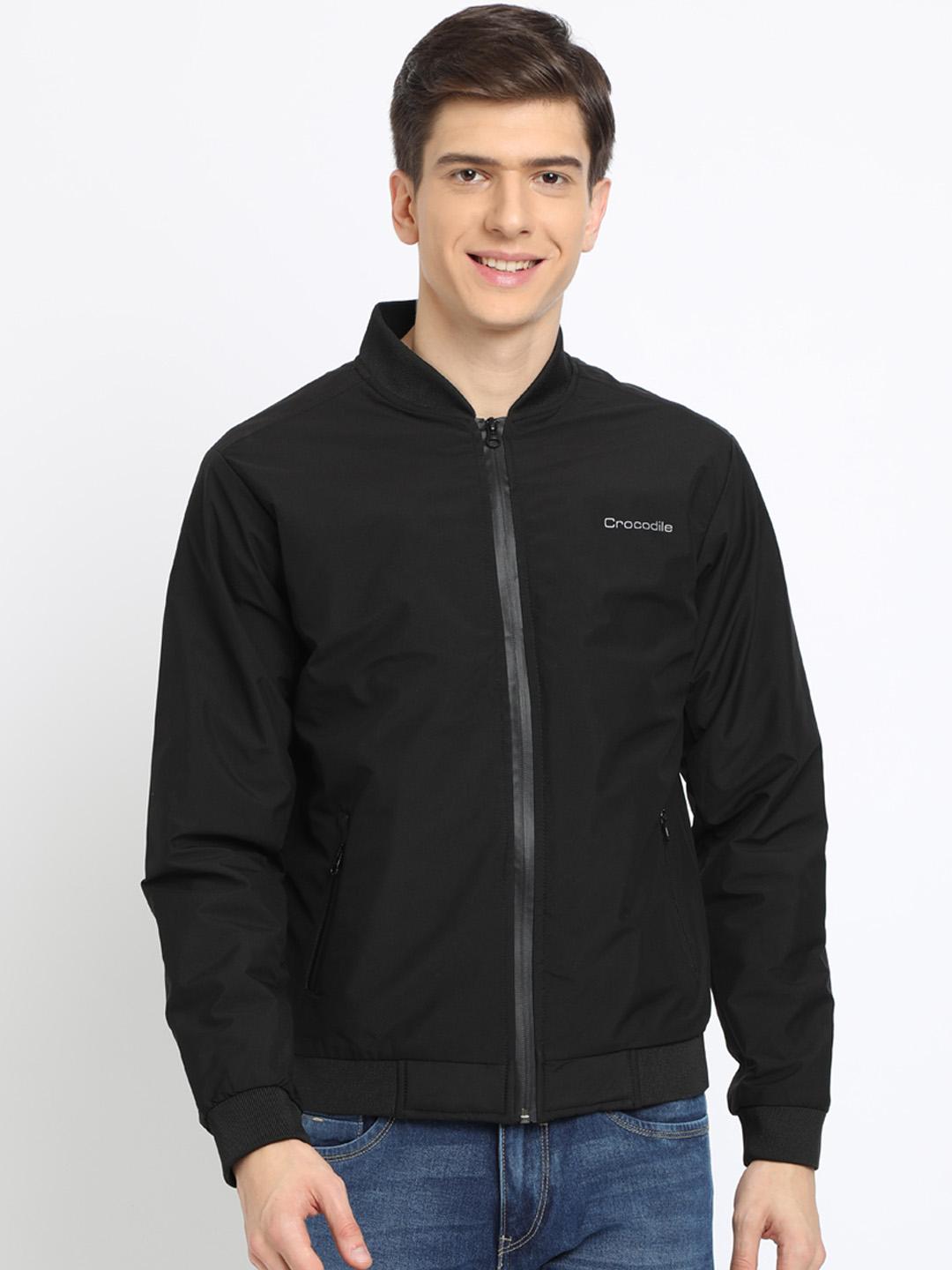 Buy Crocodile Men Black Solid Water Resistant Padded Jacket