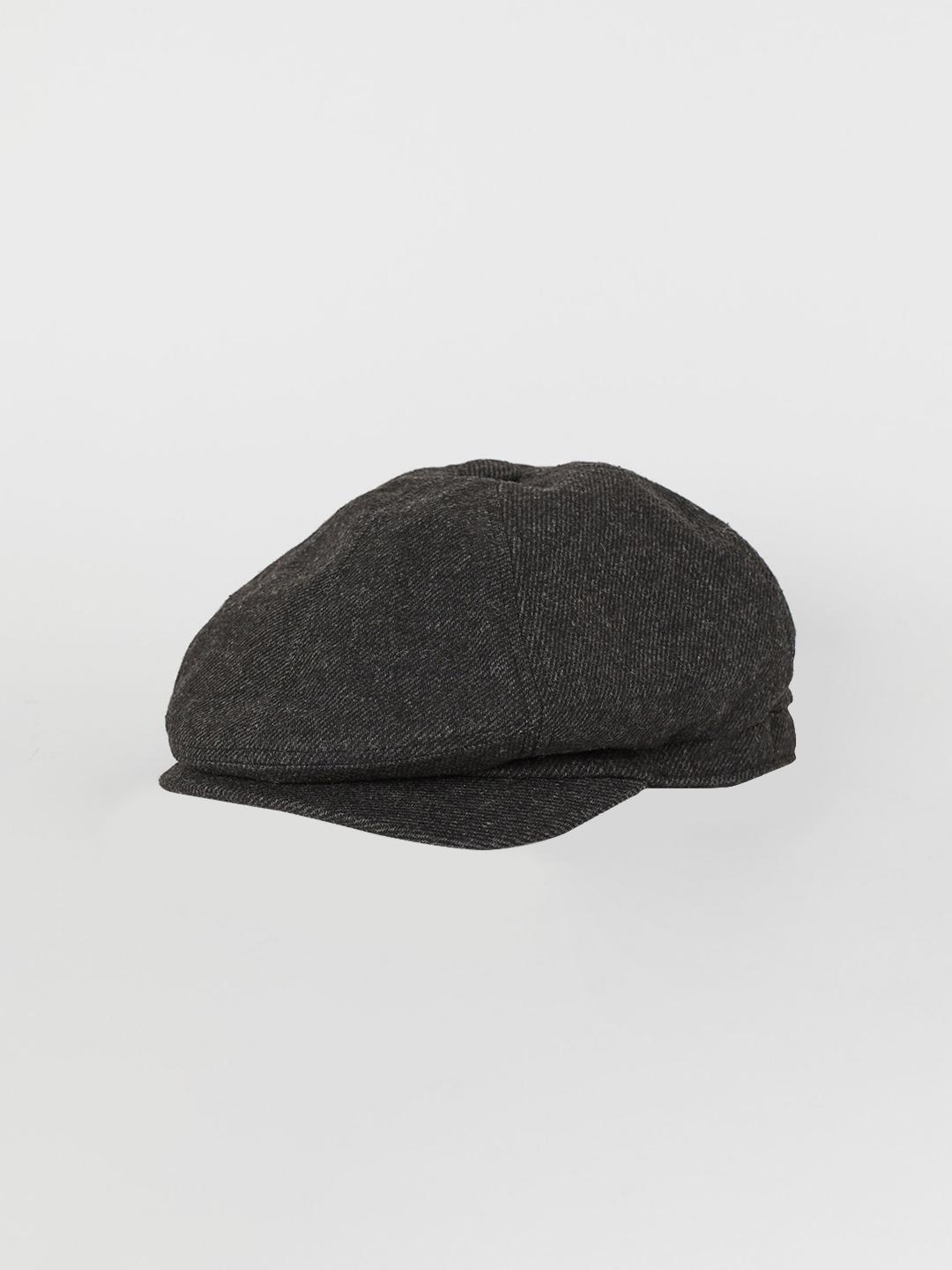 Buy H&M Men Charcoal Grey Flat Cap Caps for Men 12744288 Myntra