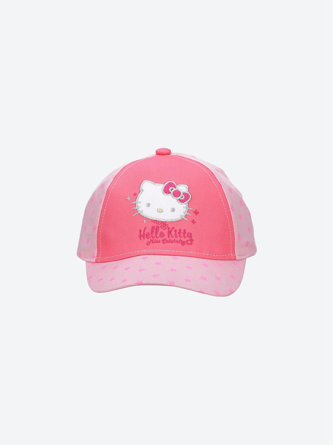 Buy Kids Ville Hello Kitty Printed Five Panel Cap For Girls - Caps