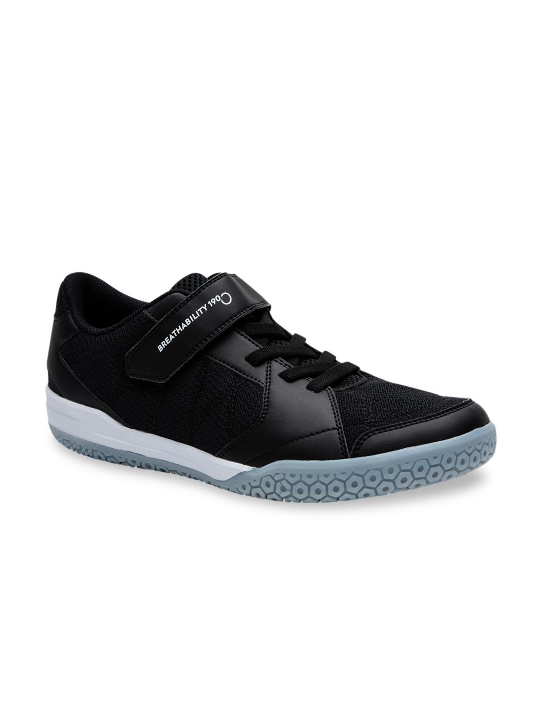 Buy Decathlon Men Black PU Badminton Shoes Sports Shoes for Men