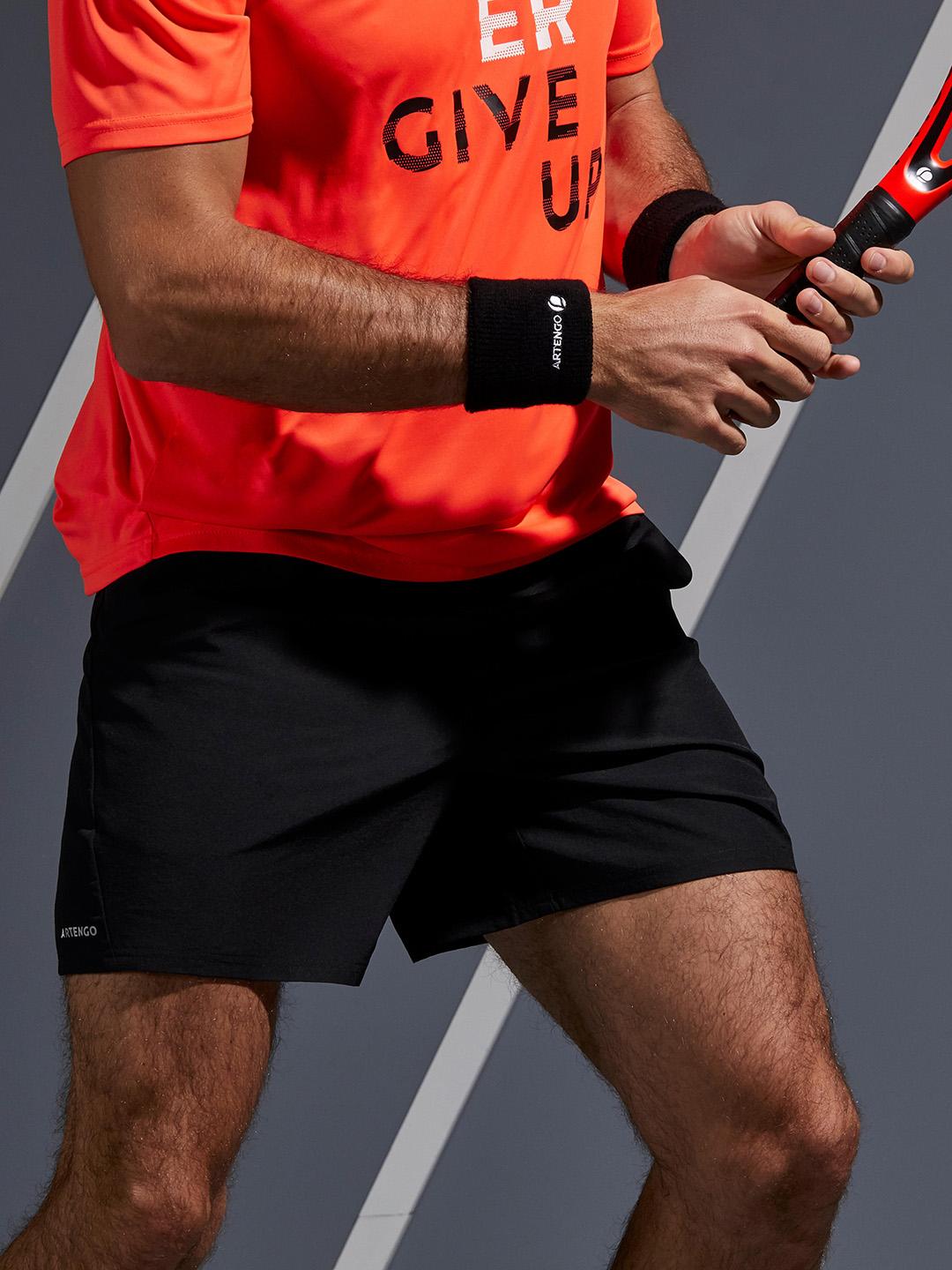 Decathlon Kuikma Men Black Tennis Shorts - Image 1