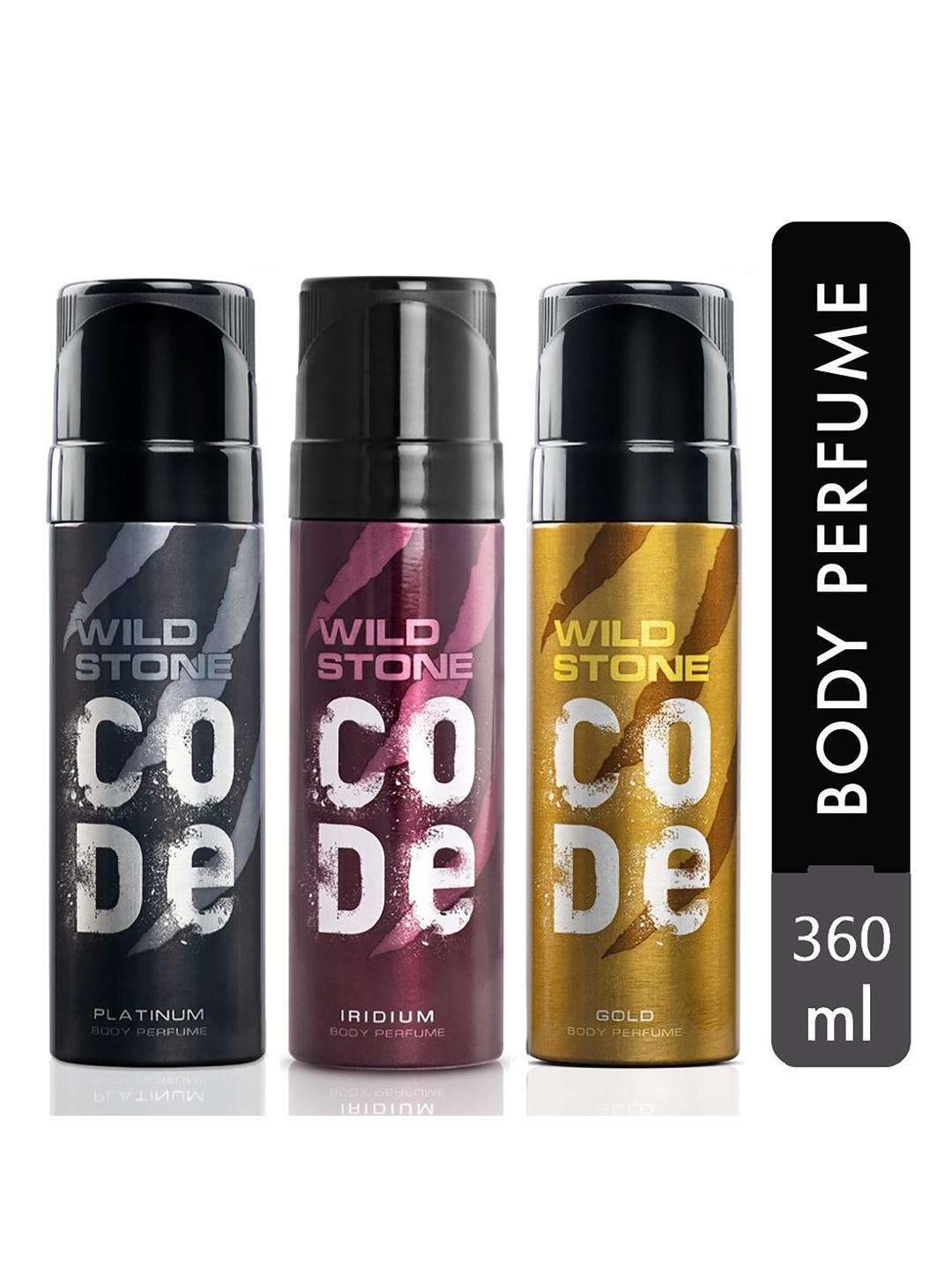 Buy Wild stone code Men Code Iridium, Gold Platinum Body Perfume