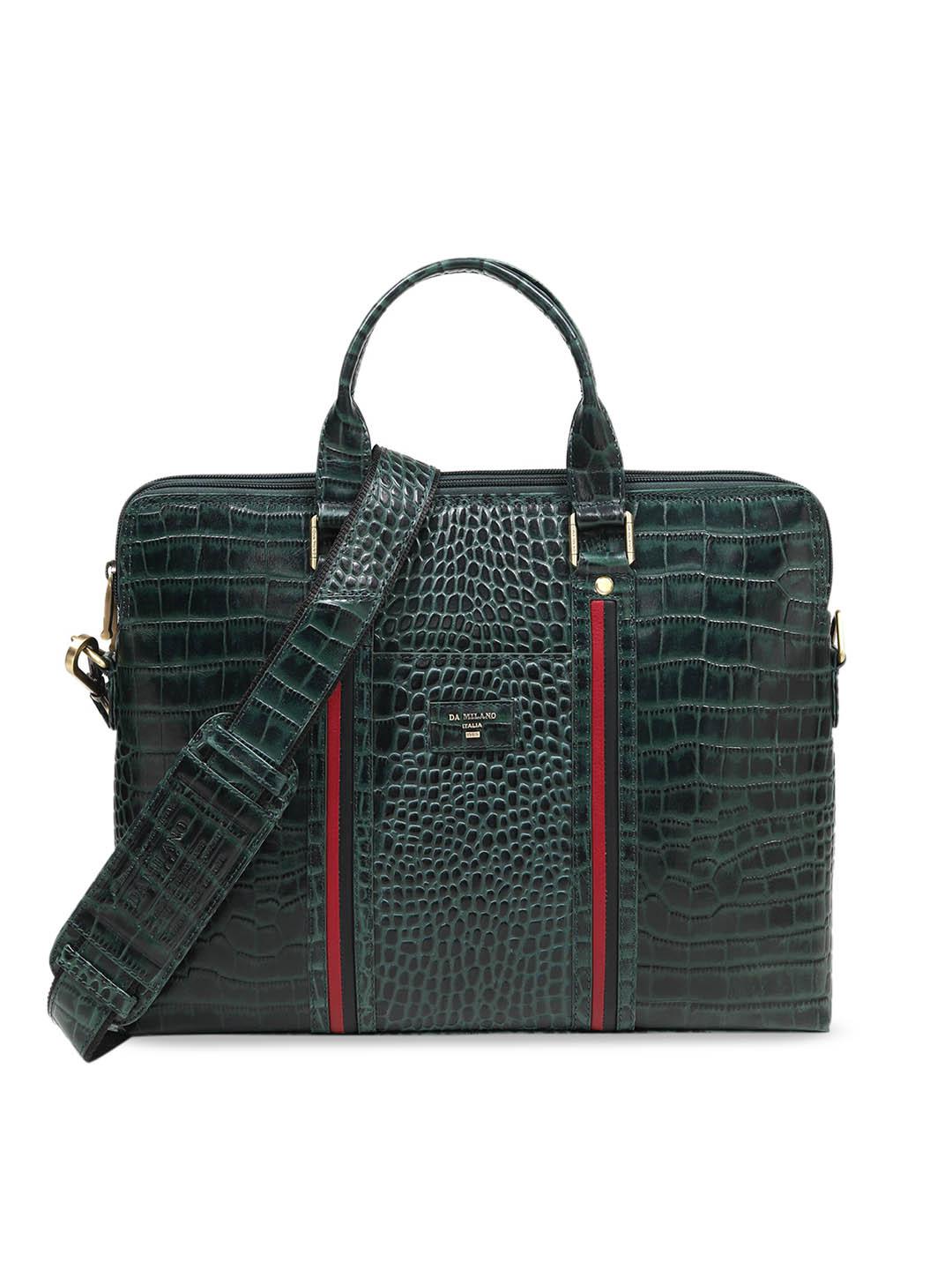 Green Da Milano Handbags Online India Buy Da Milano Genuine