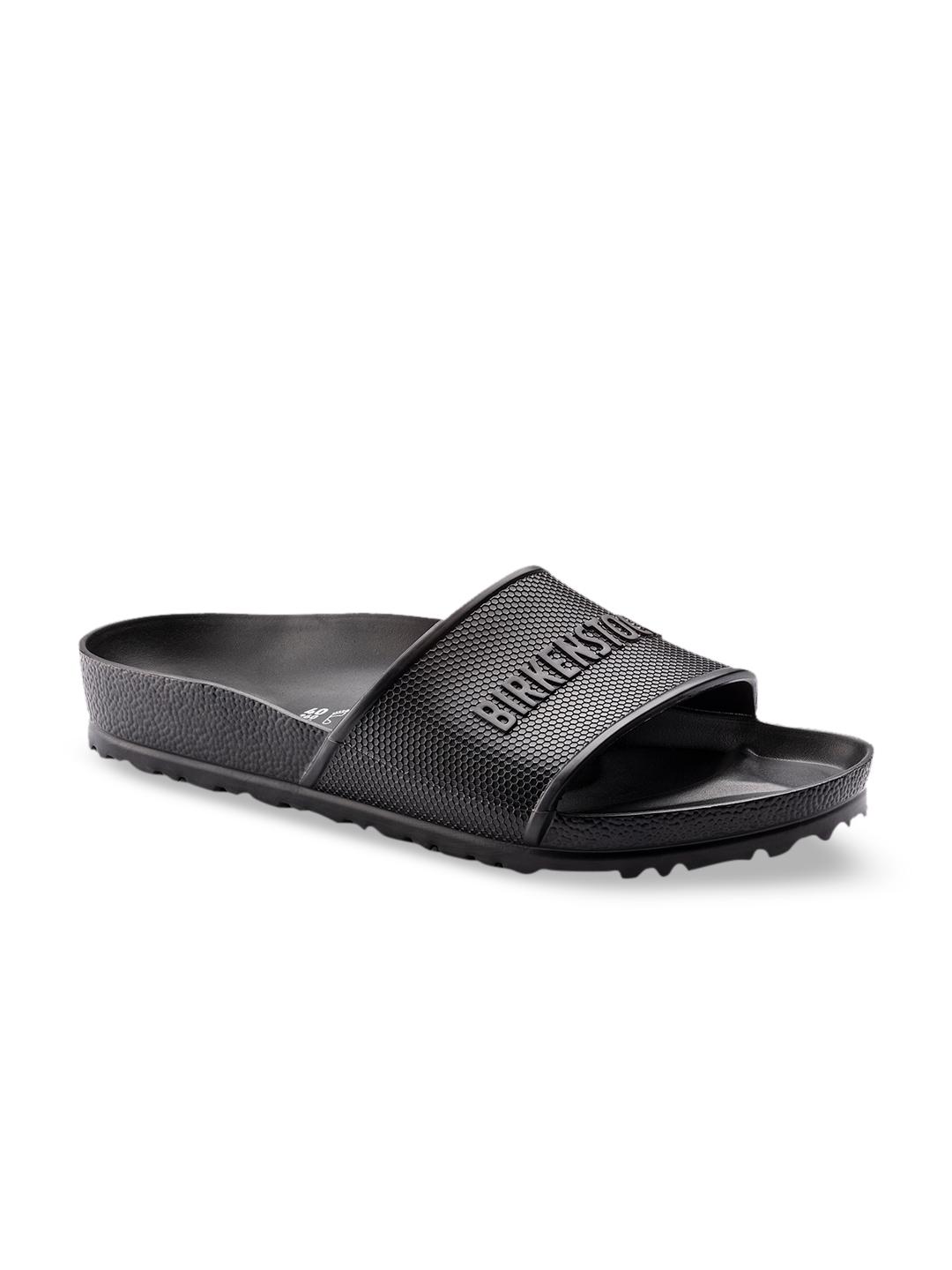 Buy Birkenstock Unisex Black Barbados Eva Regular Width Sliders