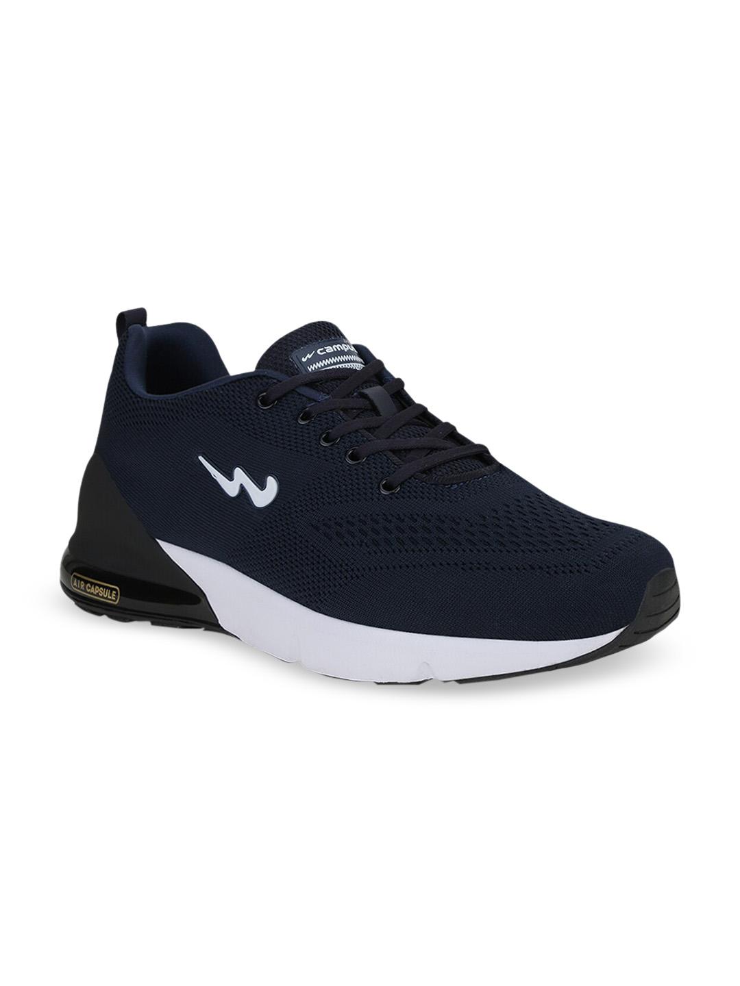 Campus Men Navy Blue North Plus Mesh Running Shoes - Image 1