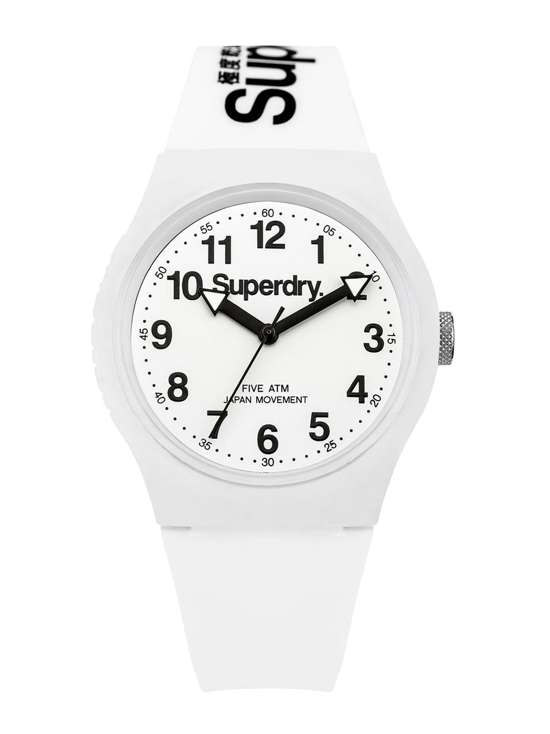 Buy Superdry Men White Analogue Watch SYG164WW Watches for Men