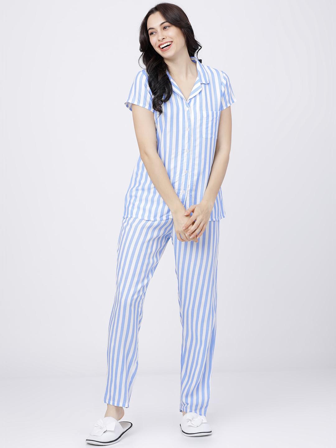 パンツ NIGHT Buy Midnight Blue Checkmate Cotton Pyjamas Online in India – XYXX