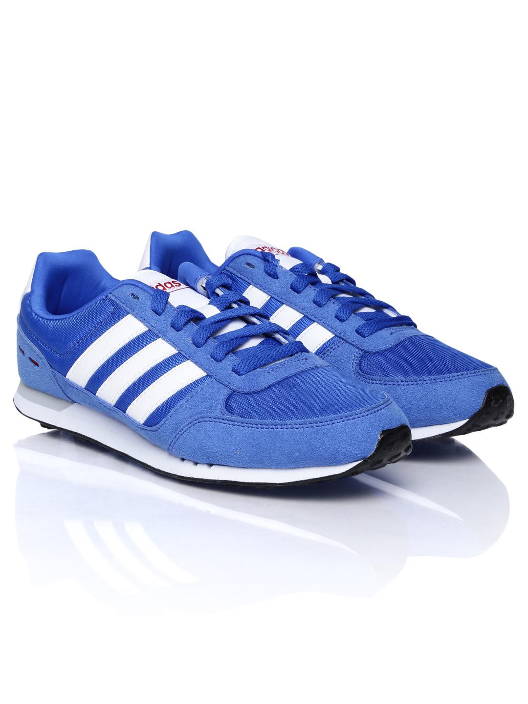 Buy ADIDAS NEO Men Blue City Racer Suede Casual Shoes Casual
