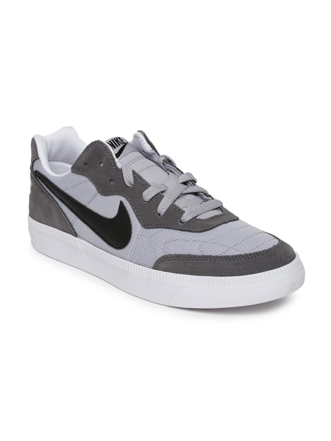 Buy Nike Men Grey NSW Tiempo Trainer Casual Shoes - Casual Shoes