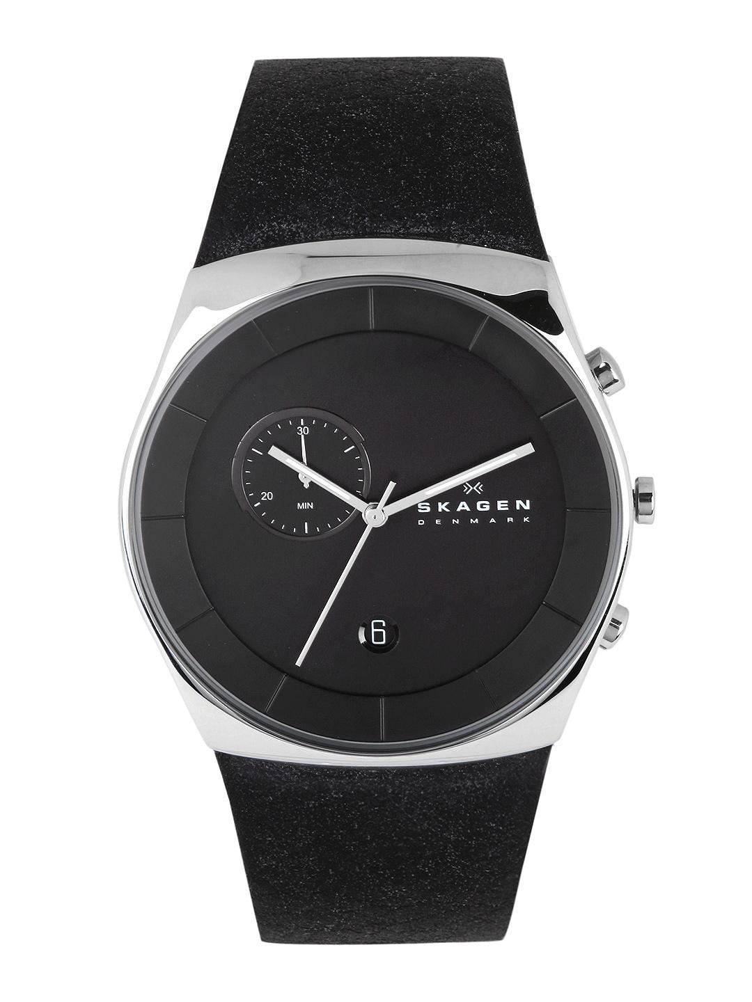 Buy SKAGEN DENMARK Men Black Dial Watch SKW6070 Watches for Men