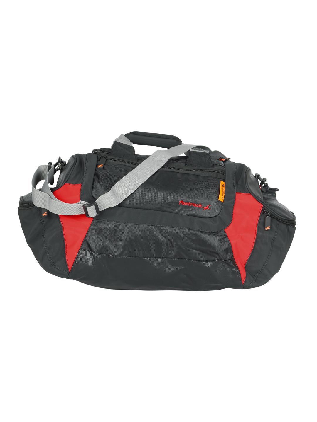 Buy Fastrack Men Black Gym Bag Duffel Bag for Men 8224 Myntra