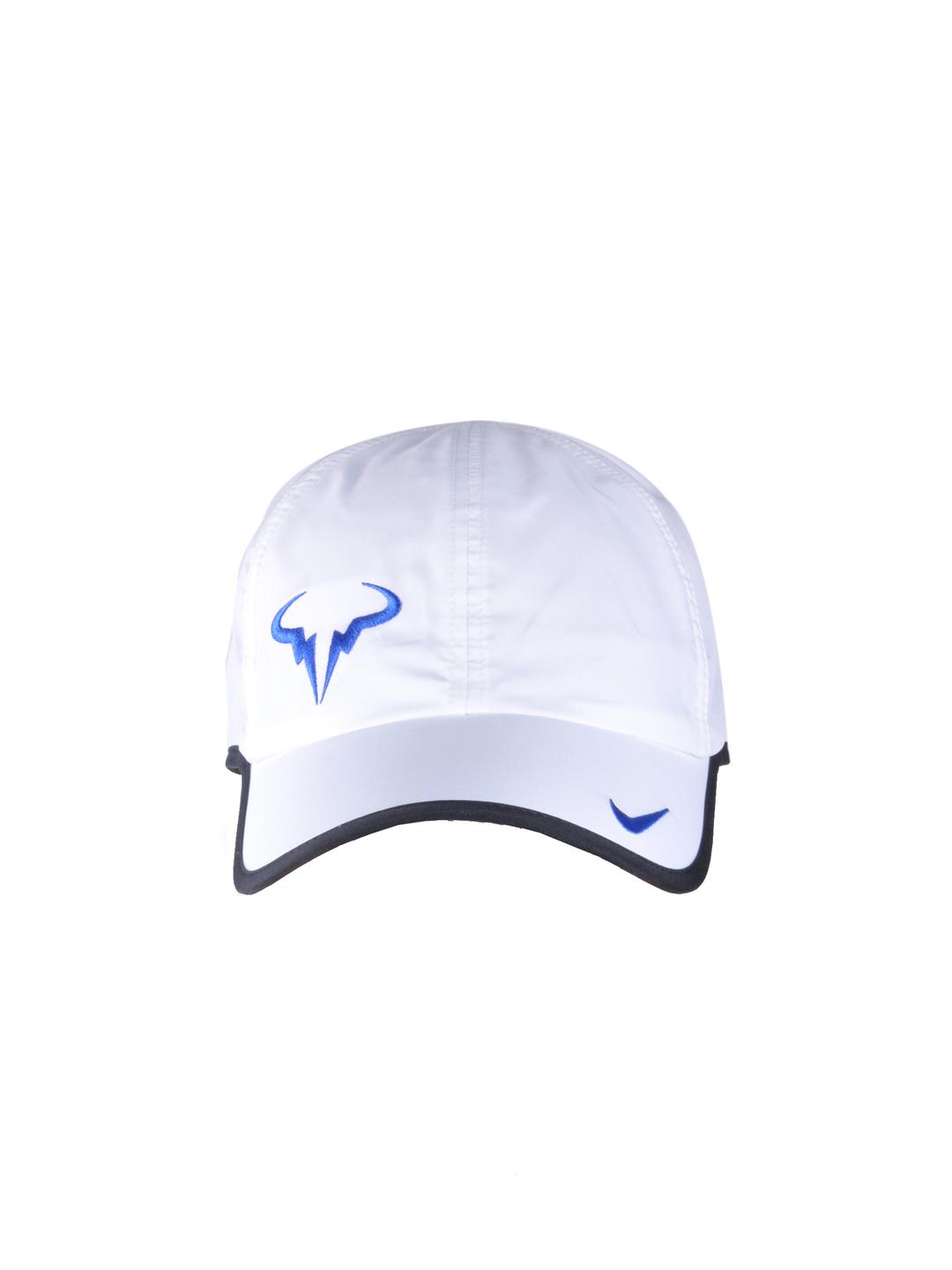 Buy Nike Unisex Rafa Bull Log White Caps - Caps for Unisex 9434