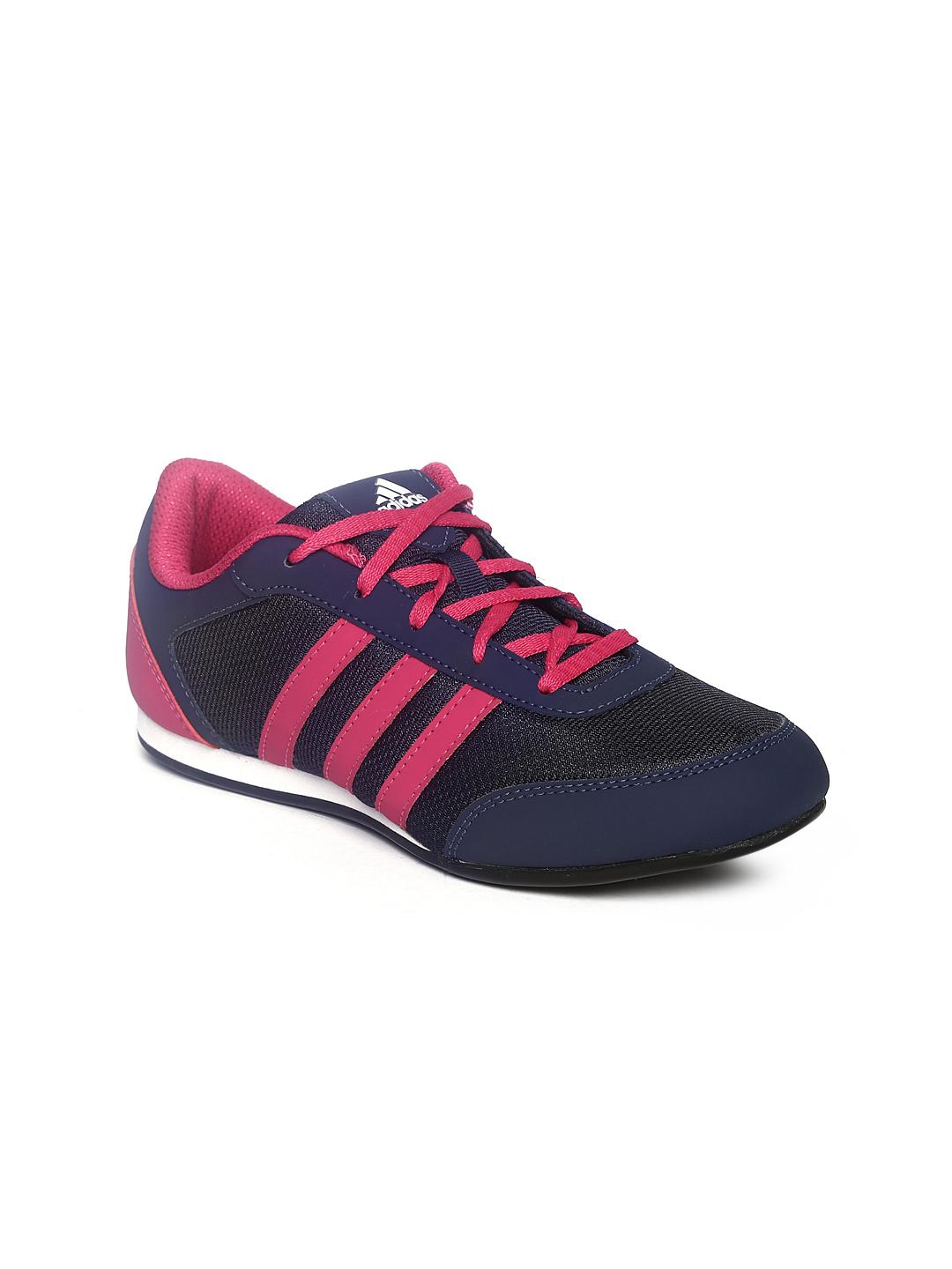 Buy ADIDAS Women Navy & Pink Vitoria II Training Shoes - Sports Shoes for  Women 406511 | Myntra