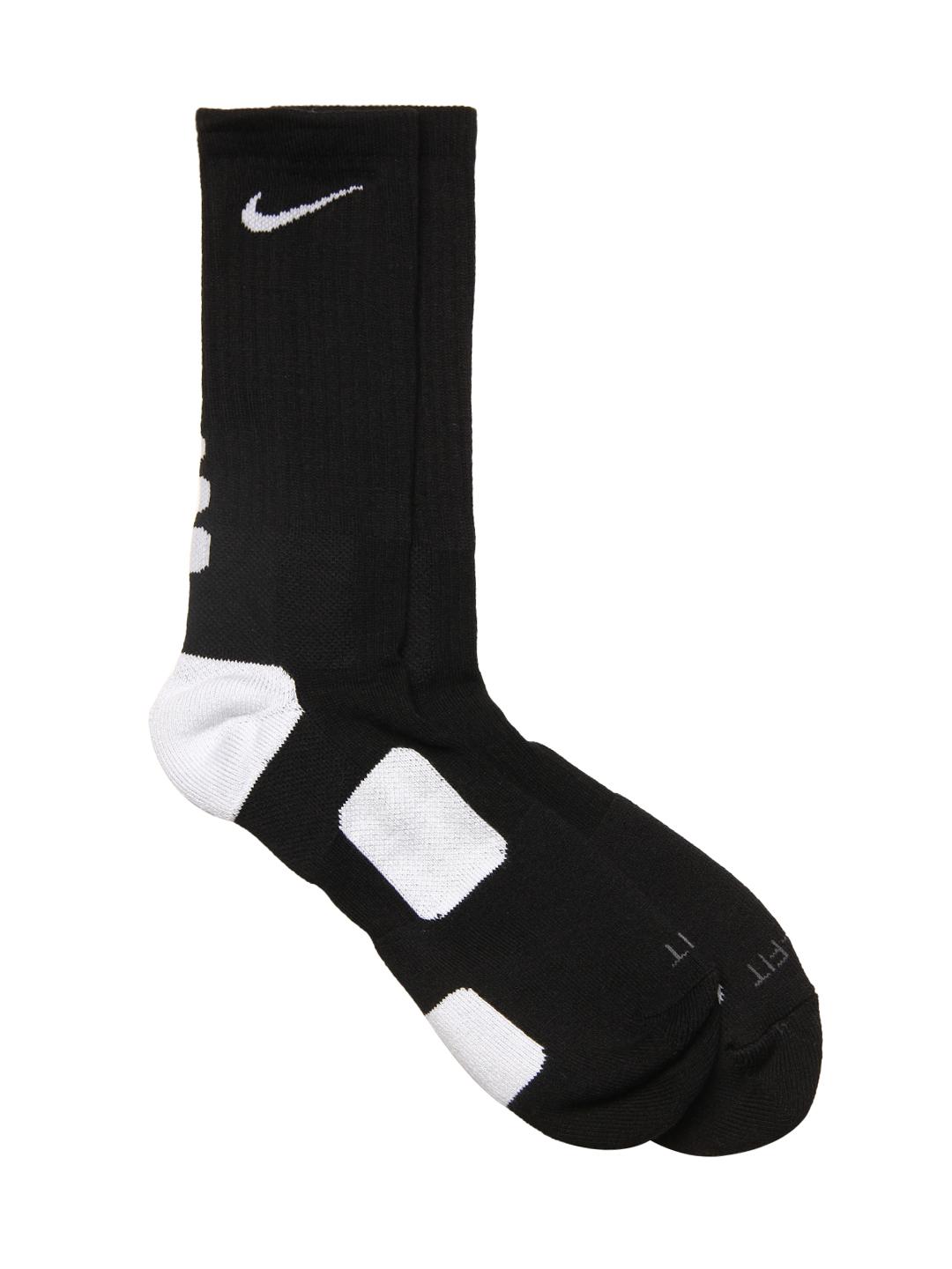 Buy Nike Black Elite Basketball Crew Basketball Socks Socks for