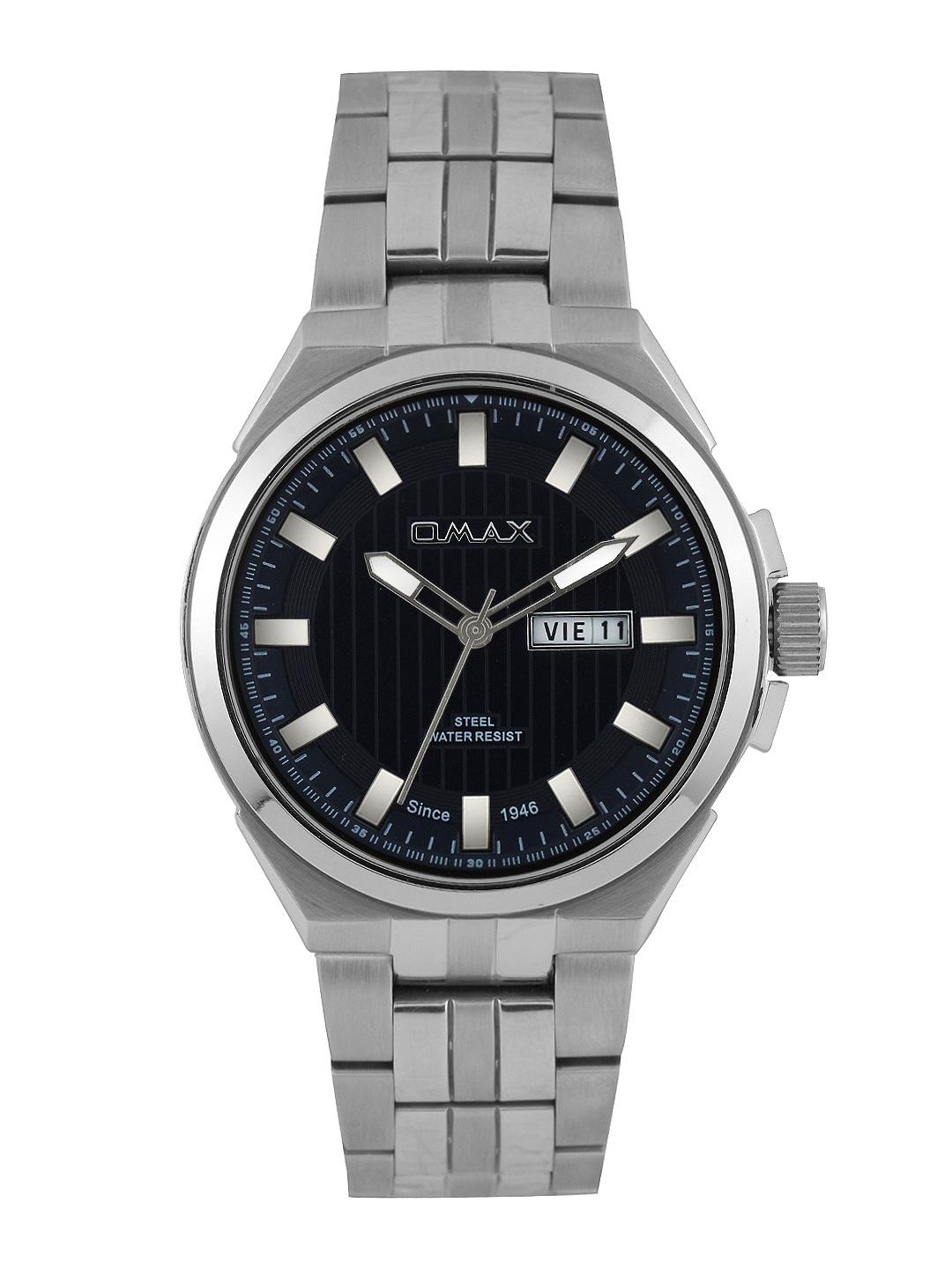 Mana Buy Omax Men Navy Dial Watch - Watches for Men 261561 | Myntra