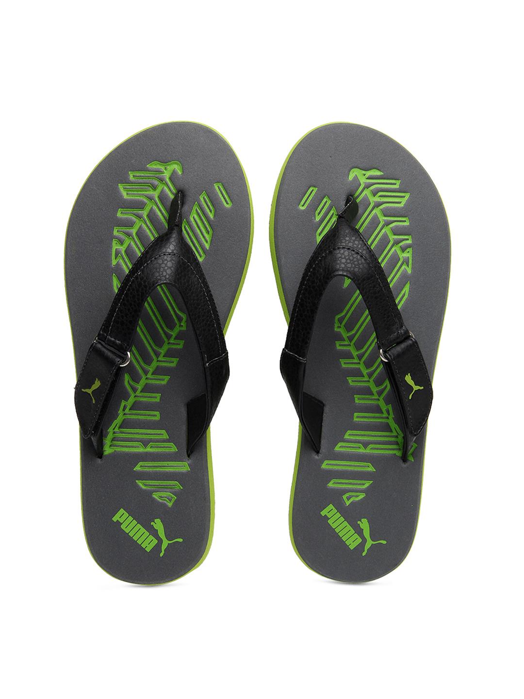 Buy Puma Men Grey Breeze Flip Flops Flip Flops for Men