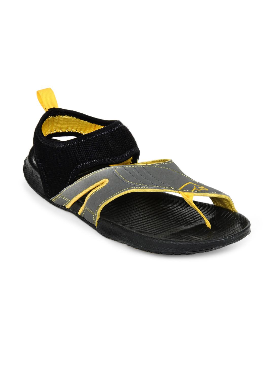 Buy Puma Men Grey Jiff III Sports Sandals - Sandals for Men 109216 | Myntra