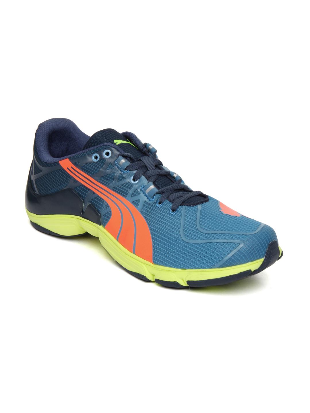 Puma Mobium Elite Mens 10 Blue Orange Running Training Shoes Athletic 186994-02 First run: Puma Mobium Elite v2 review main image 4