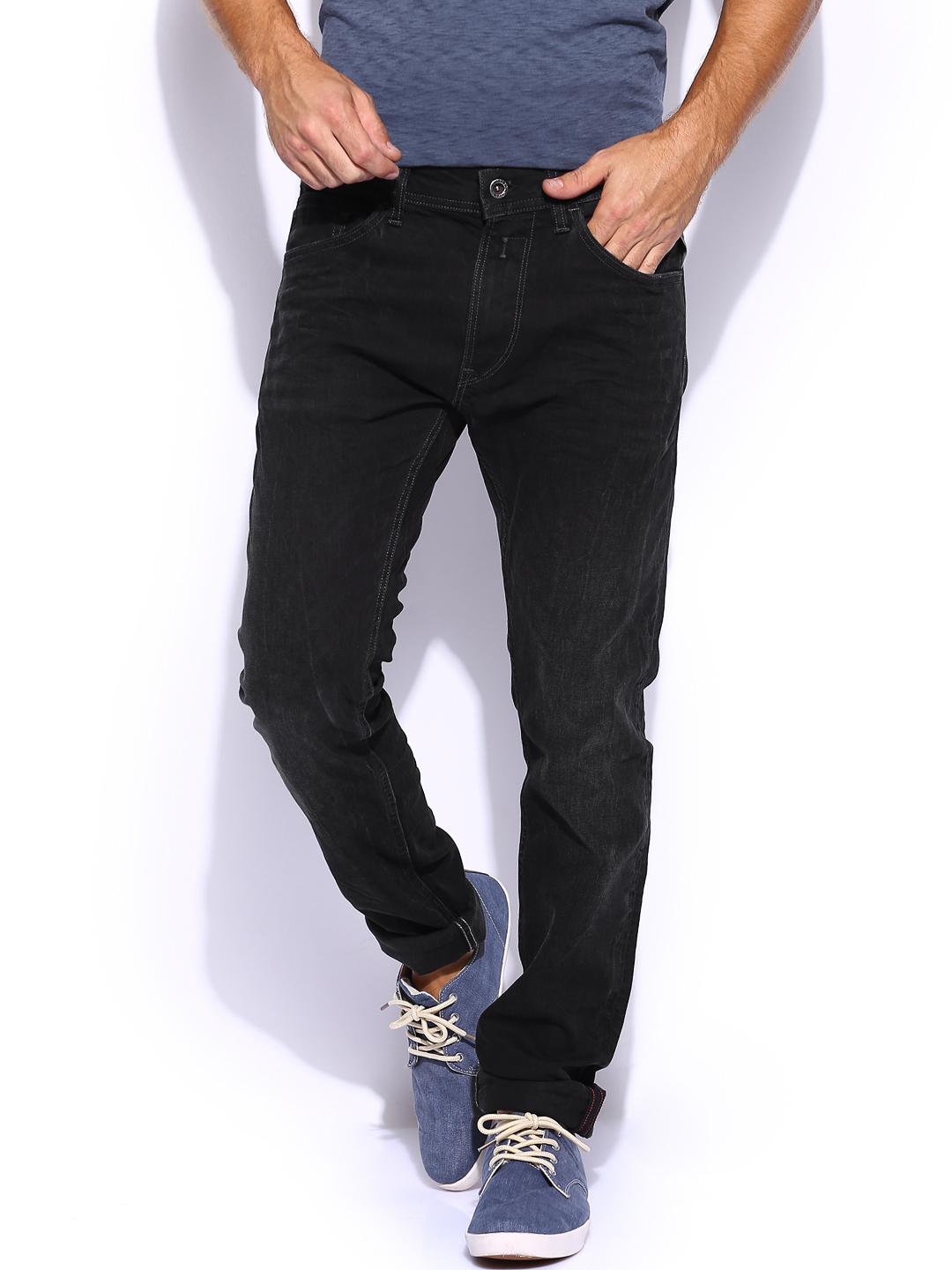 Buy Replay Men Black Jondrill Skinny Fit Jeans Jeans for Men
