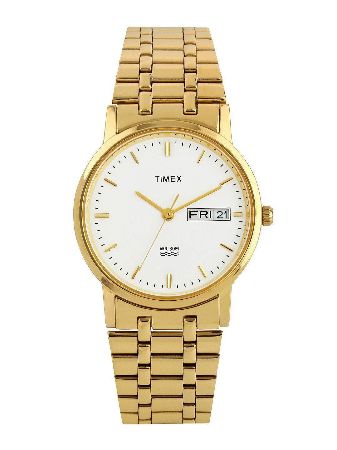 Buy Timex Men White Analogue Watch A503 Watches for Men 289660