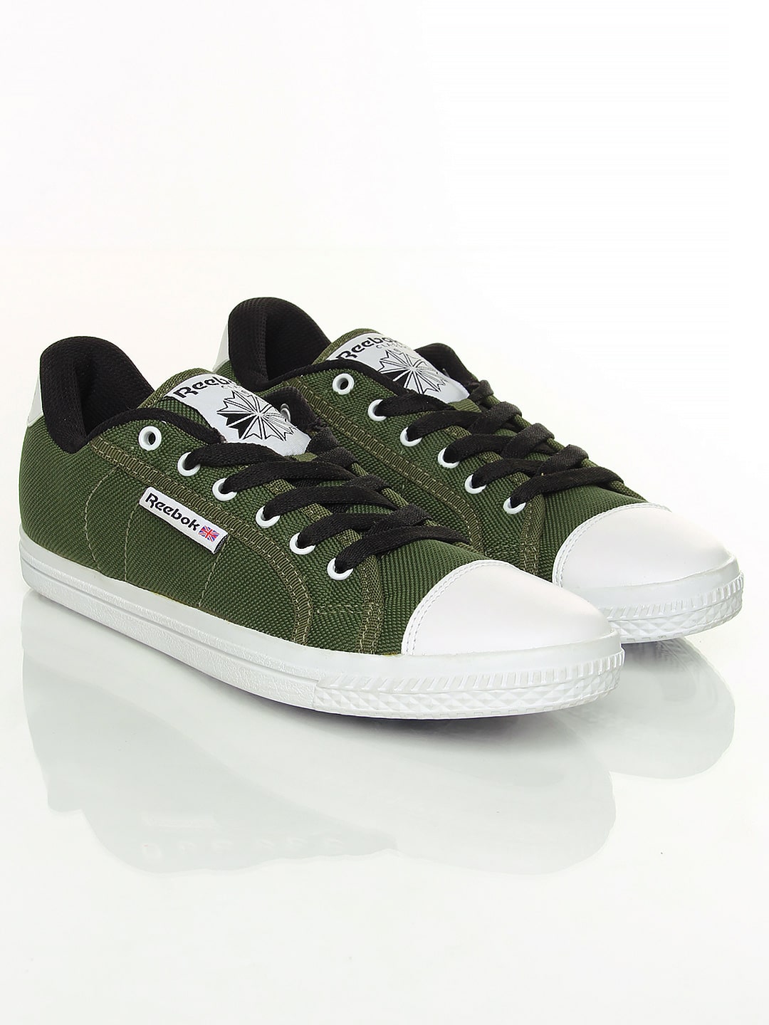 reebok court lp sneakers green