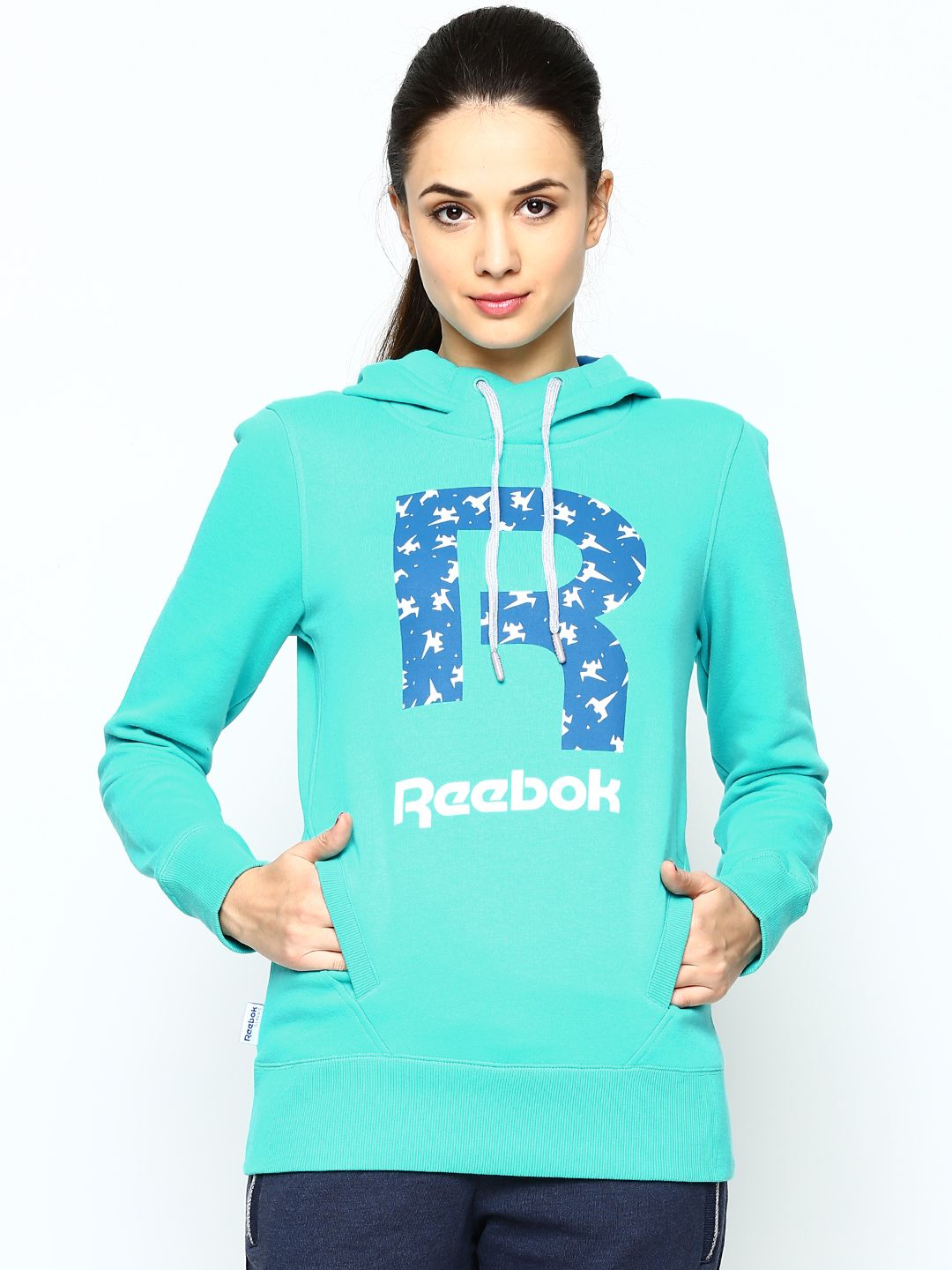 reebok classic sweatshirt womens green