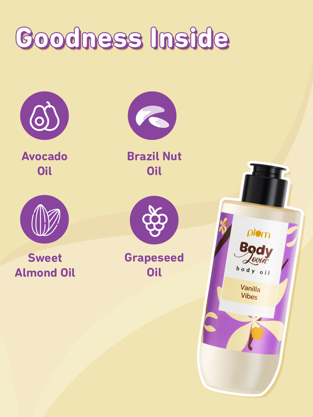 Plum BodyLovin' Vanilla Vibes Body Oil 200ml - Image 5