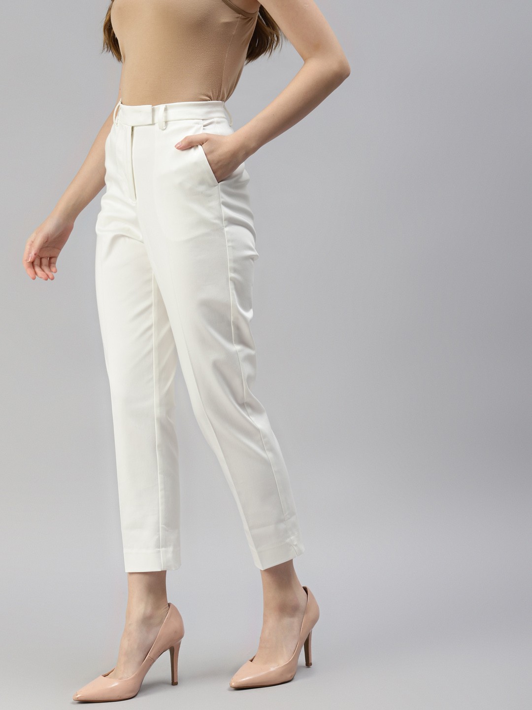 Top Fashion Products For Gen Z Women To Buy Online 5 Marks &Amp; Spencer Women White Culotte Trousers