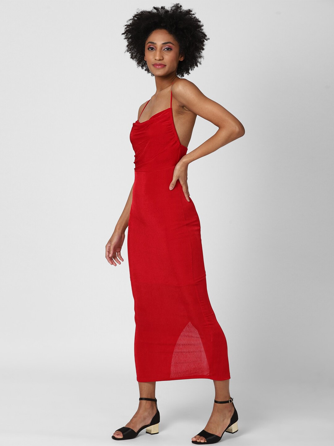 Dupes That Are Worth Buying This Festival 2022 5 Forever 21 Red Bodycon Maxi Dress